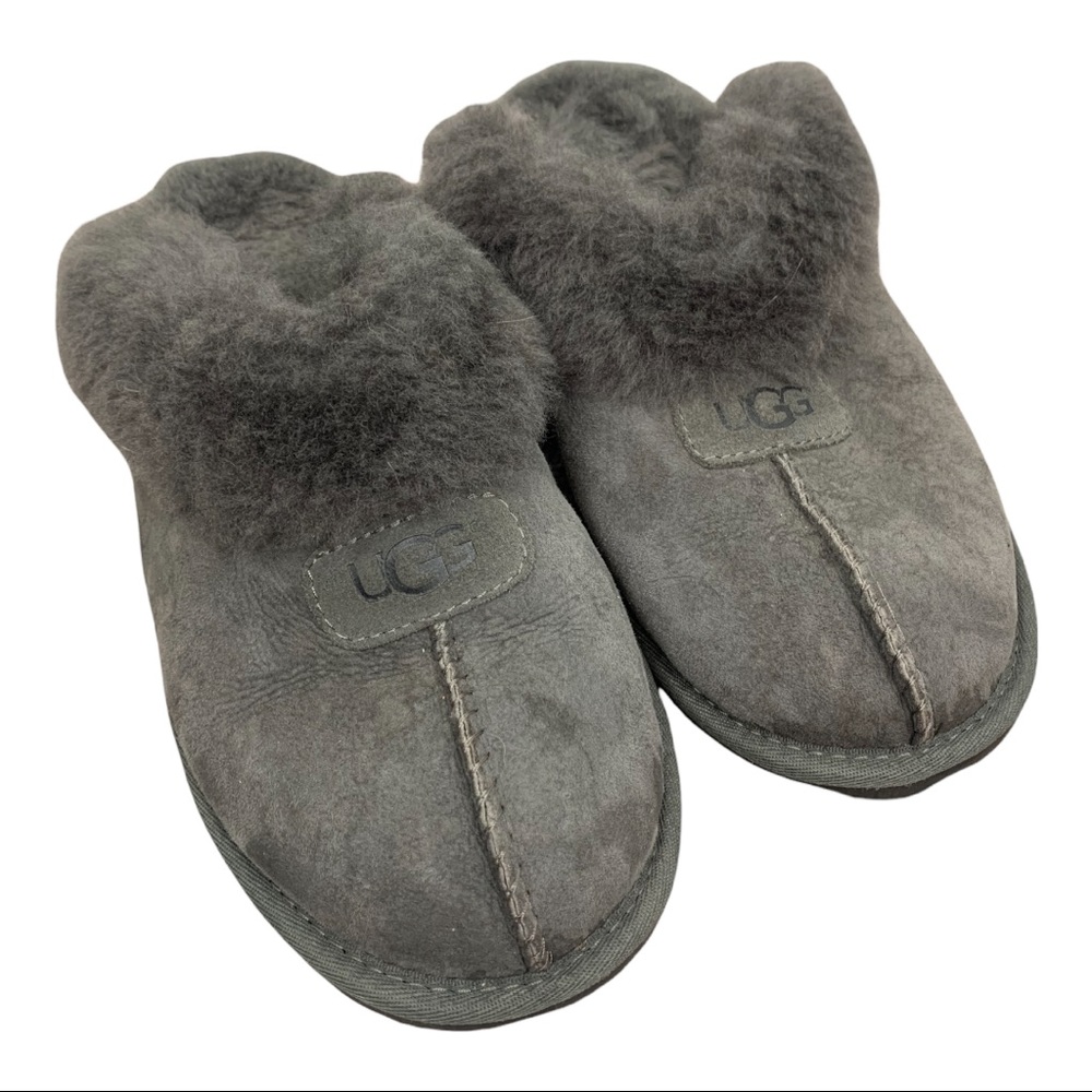 Ugg Coquette Fuzzy Slippers | Grey | Women’s 9